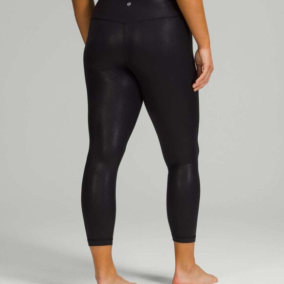 Lululemon Align High-Rise Pant 25" *Shine Radiate Foil Size 4 - Picture 2 of 6